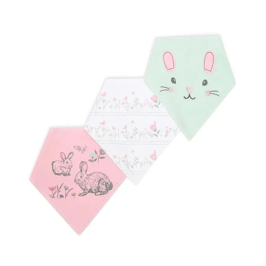 3Pk Cotton/Polyester Interlock Bib