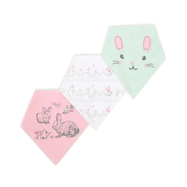 3Pk Cotton/Polyester Interlock Bib