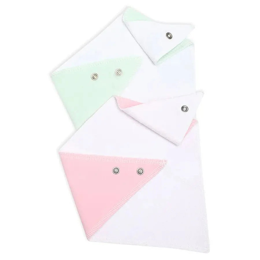 3Pk Cotton/Polyester Interlock Bib